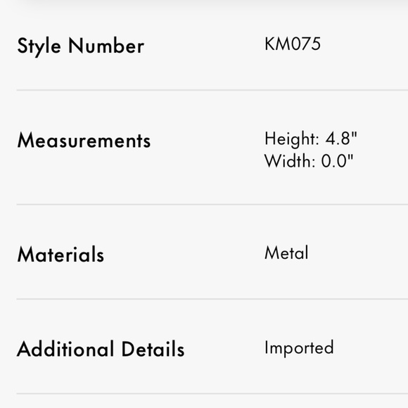 Kate Spade snack time bag charm chain - Picture 5 of 7